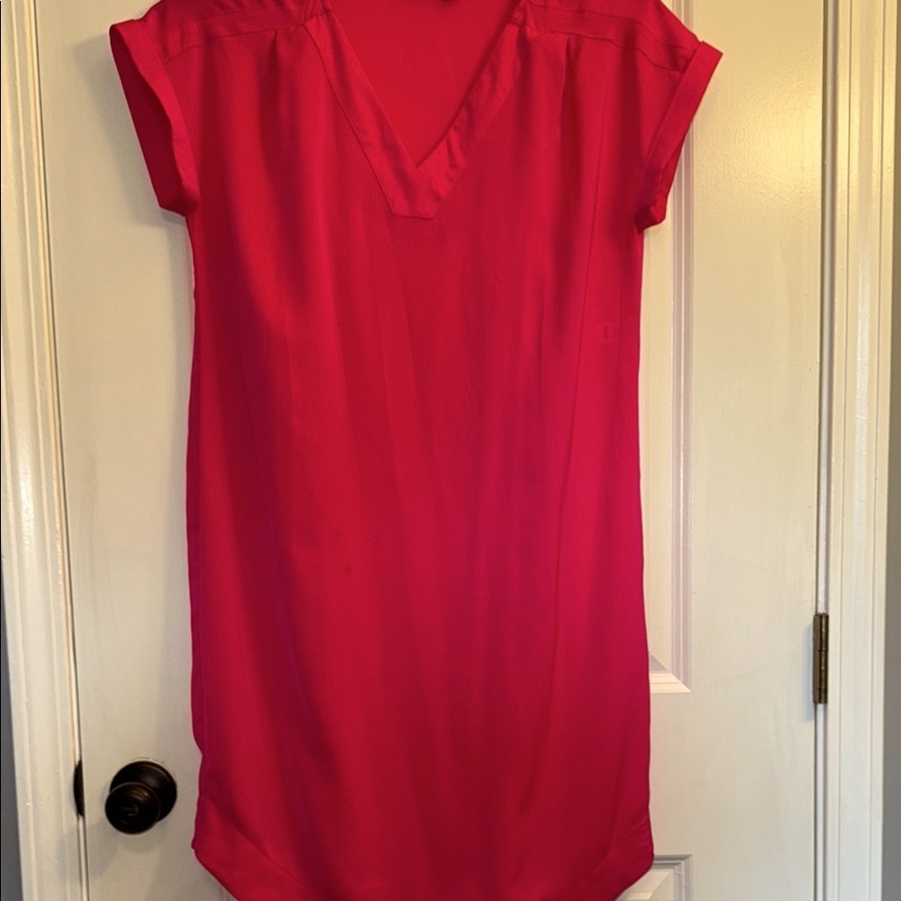 Versona Fuscia Relaxed Fit Dress
